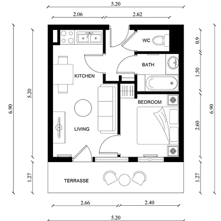 Apartment 3 Vallees, Piscine Et Sauna *